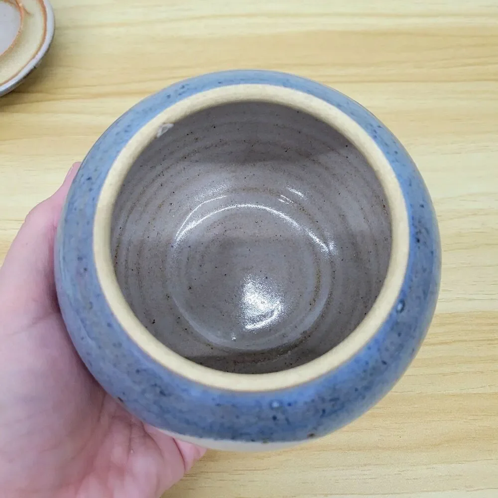Barbara Sanders Pottery Garlic Keeper • Handmade in High Point, NC